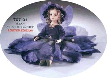 Collectible Porcelain Doll - Flower Fairy